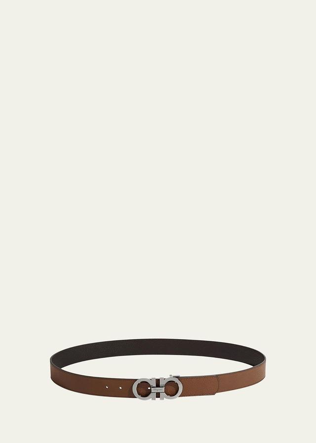 FERRAGAMO Reversible Leather Belt Product Image