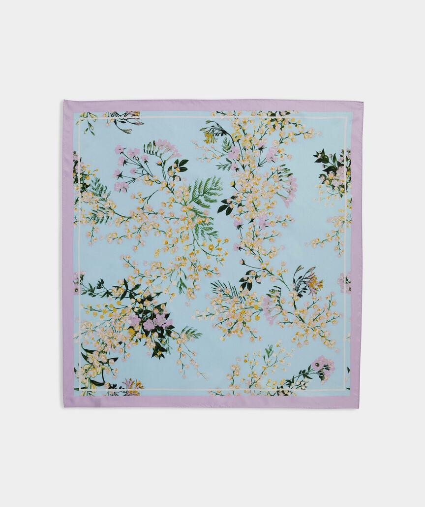 Summer Floral Silk Bandana Product Image