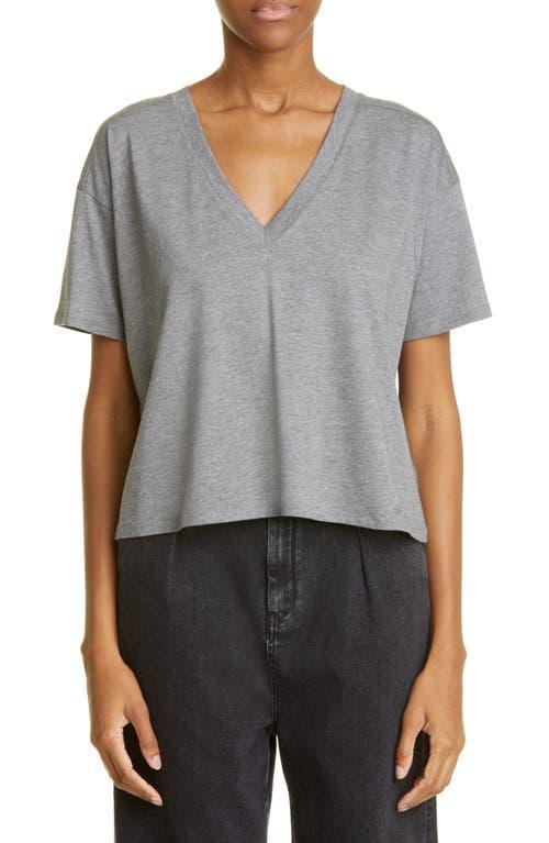 Loulou Studio Faaa V-Neck Cotton T-Shirt Product Image