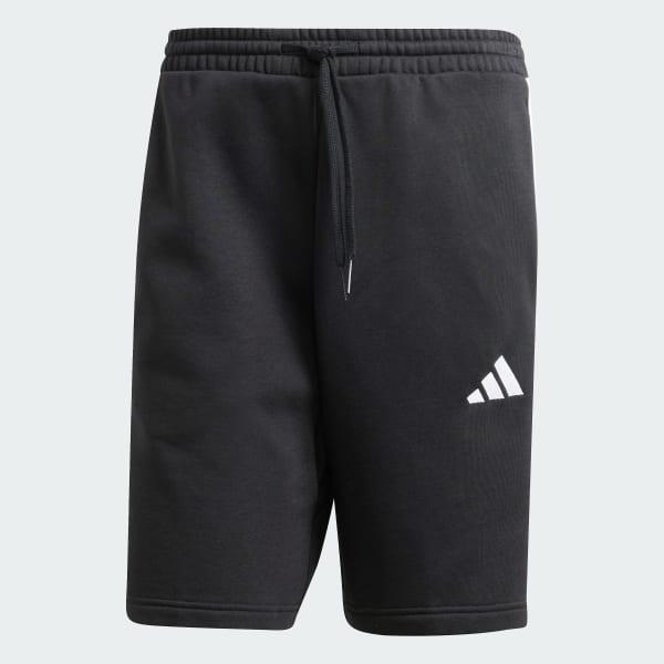 Essentials 3-Stripes Fleece Shorts Product Image