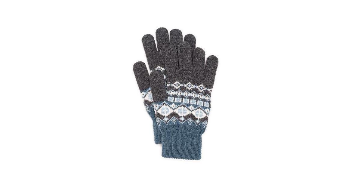 Womens MUK LUKS Wool Blend Gloves Product Image