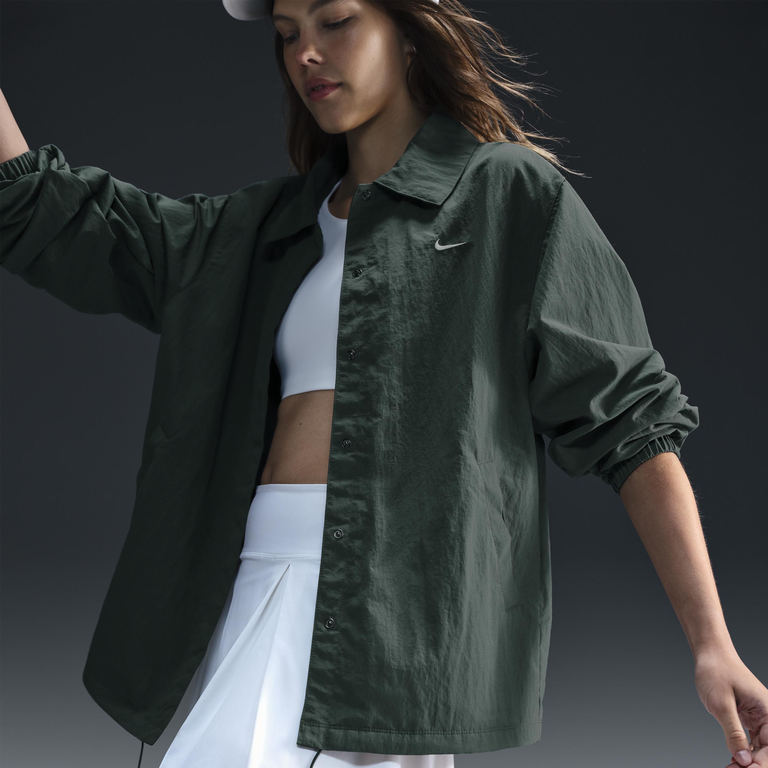 Women's Nike Sportswear Essential Oversized UV Woven Coaches' Jacket Product Image