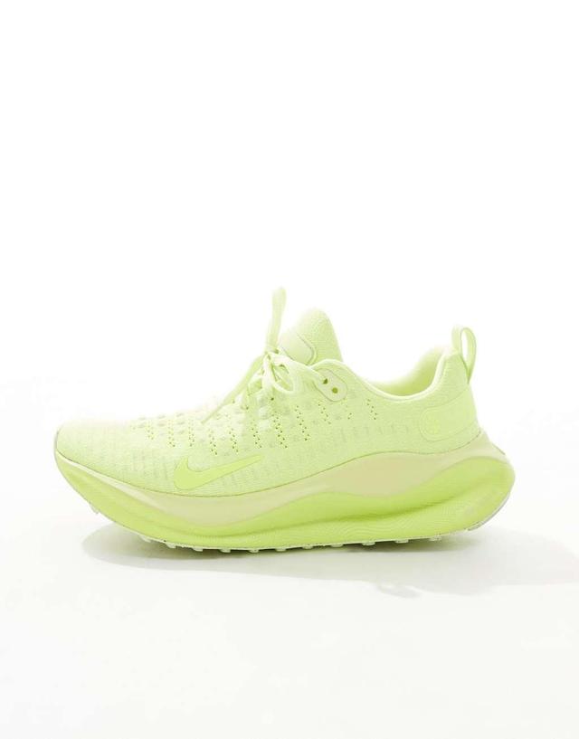 Nike Running Infinity Run sneakers in lime green Product Image