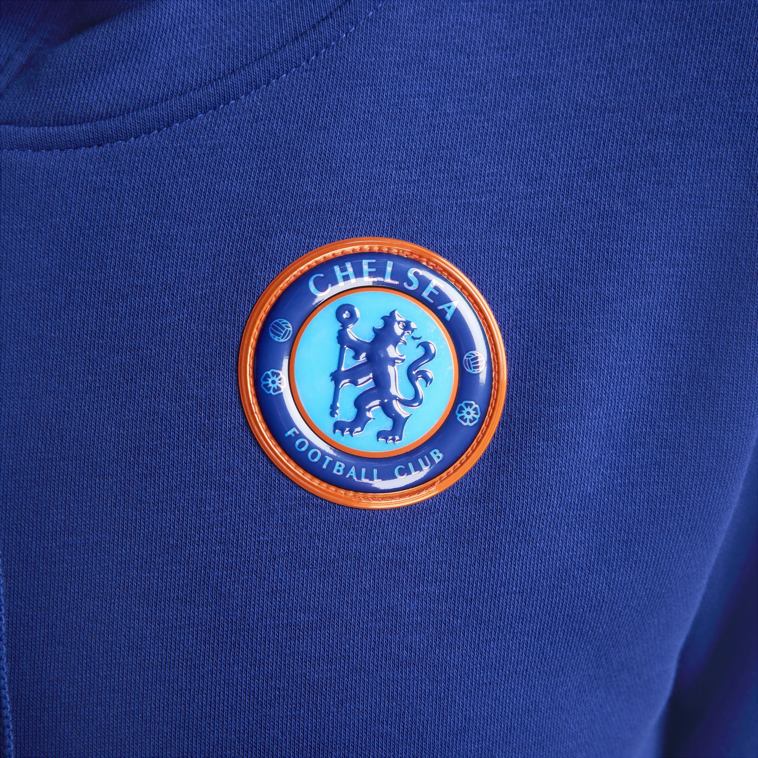 Chelsea FC Club Fleece Nike Women's Soccer Pullover Hoodie Product Image