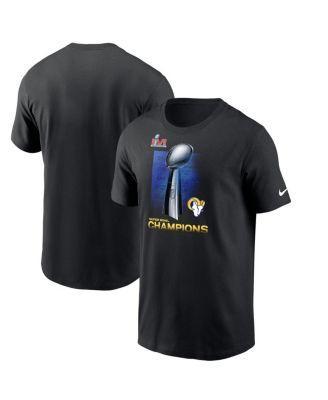 Mens Nike Black Los Angeles Rams Super Bowl Lvi Champions Lombardi Trophy T-shirt Product Image