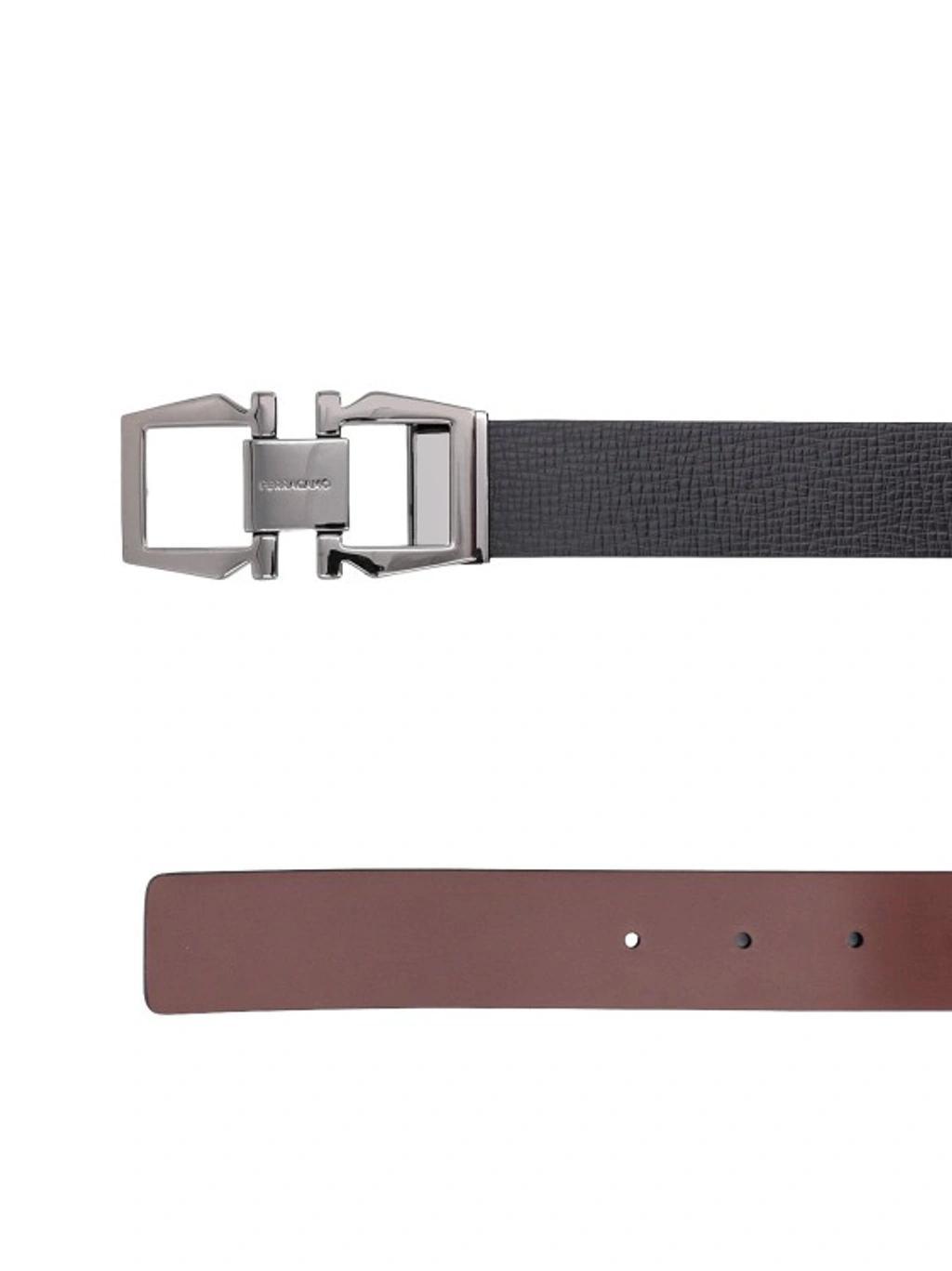 Leather Belt In Black Product Image