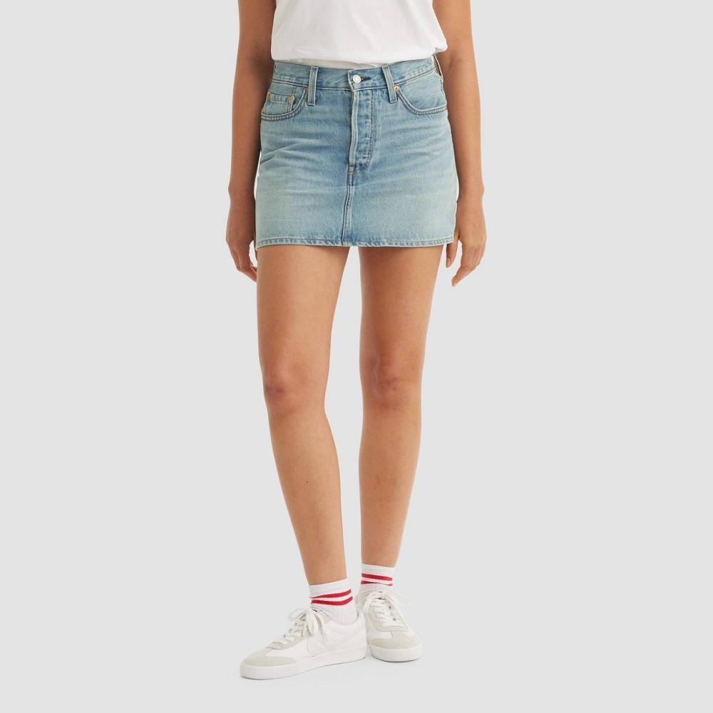 Women's Icon Cotton Denim Skirt Product Image