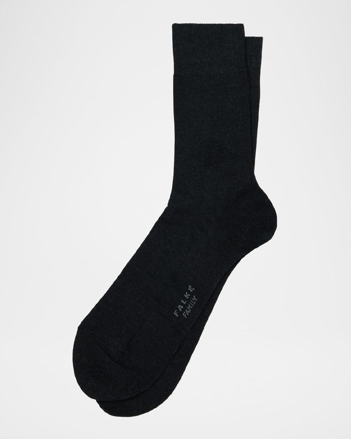 Mens Family Cotton Mid-Calf Socks Product Image