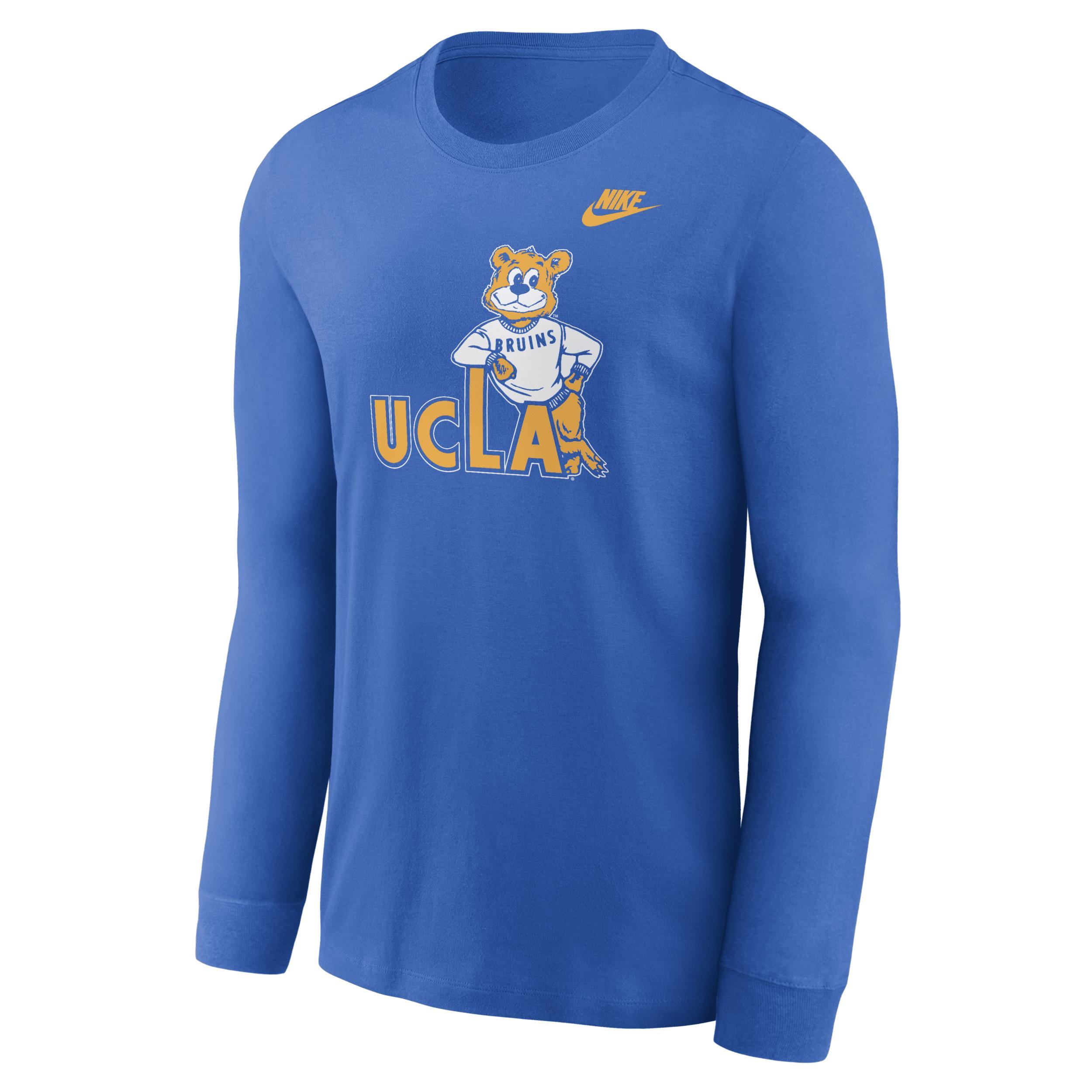 UCLA Bruins Legacy Primary Logo Nike Men's College Long-Sleeve T-Shirt Product Image