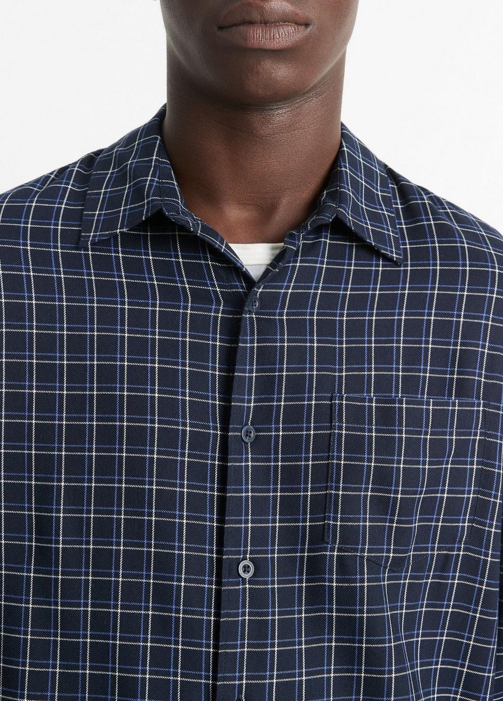 Ynez Plaid Cotton-Blend Shirt Product Image