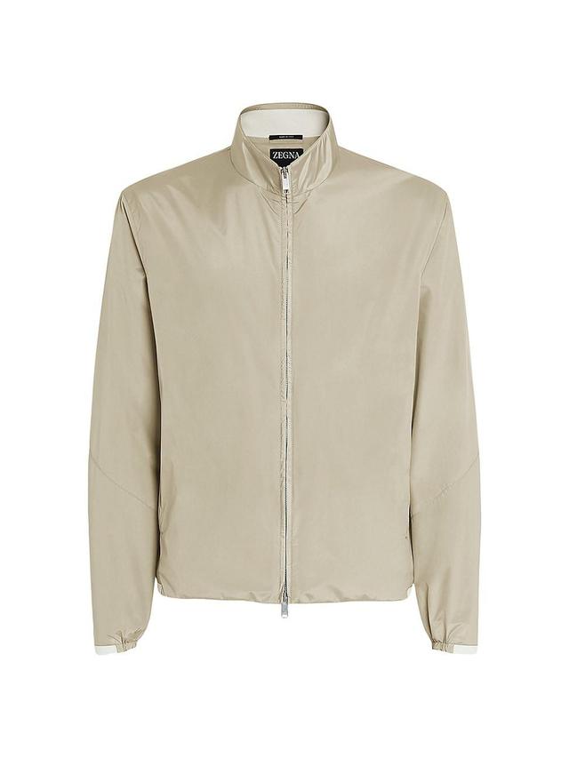 Mens Silk Blouson Jacket Product Image