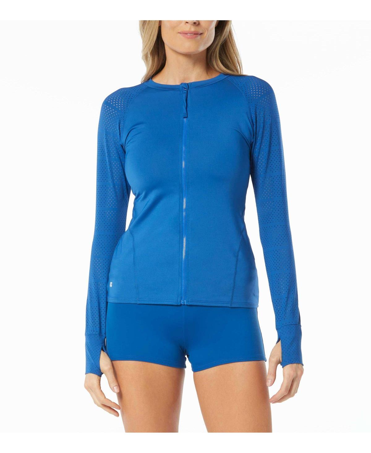 Beach House Sport Womens Ava Zip Front Rash Guard Product Image