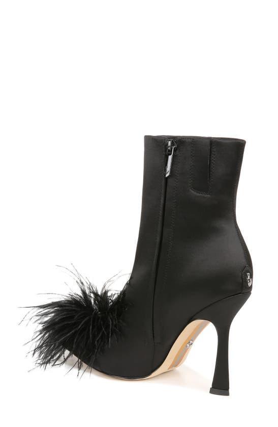 SAM EDELMAN Ency Pointed Toe Bootie In Black Product Image