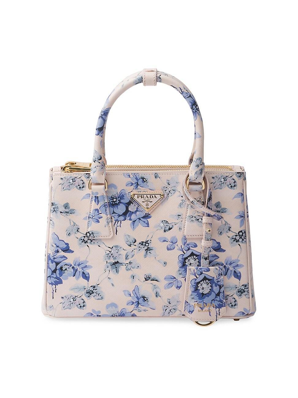 Womens Galleria Printed Saffiano Leather Bag Product Image