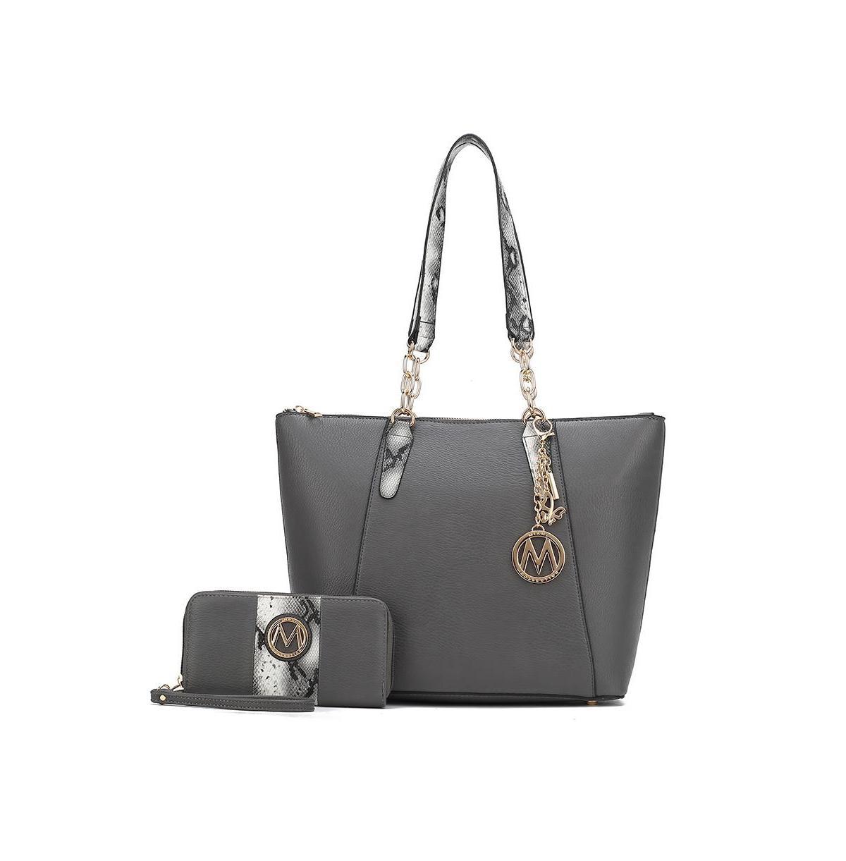 Mkf Collection Ximena Women s Tote Bag with Wristlet Wallet by Mia K Product Image