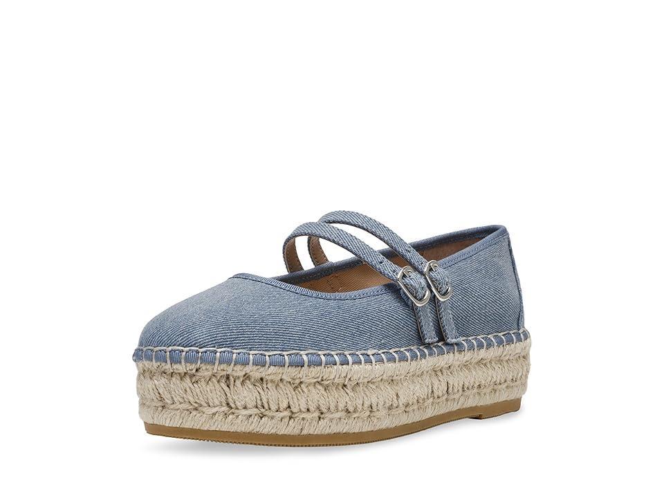 Steve Madden Womens Brinn Mary Jane Platform Espadrille Flats Product Image