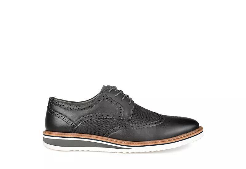 Vance Co. Warrick Mens Wingtip Derby Shoes Red Product Image