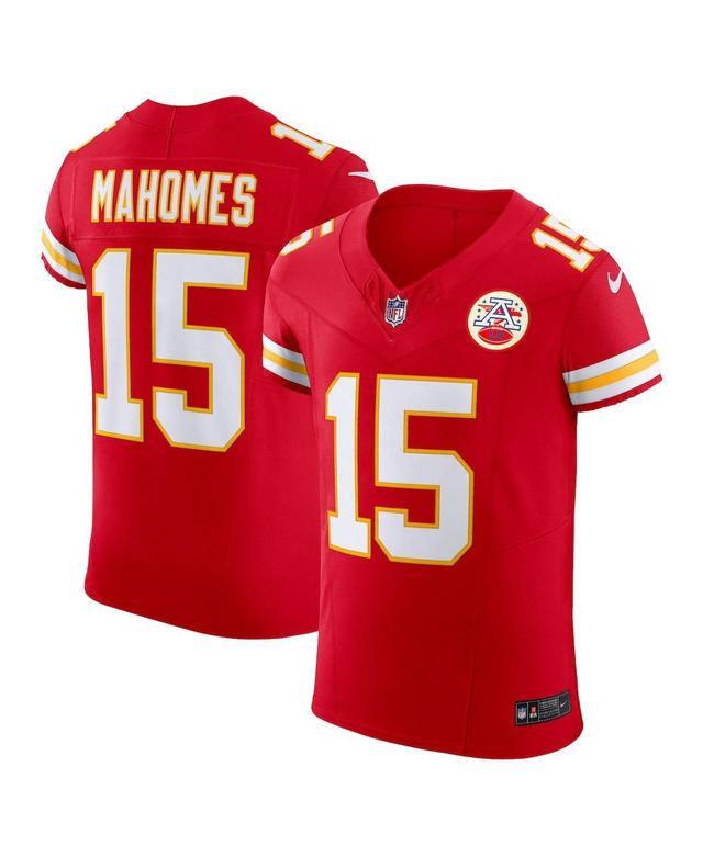 Mens Nike Patrick Mahomes Kansas City Chiefs Vapor F.U.S.E. Elite Jersey Product Image