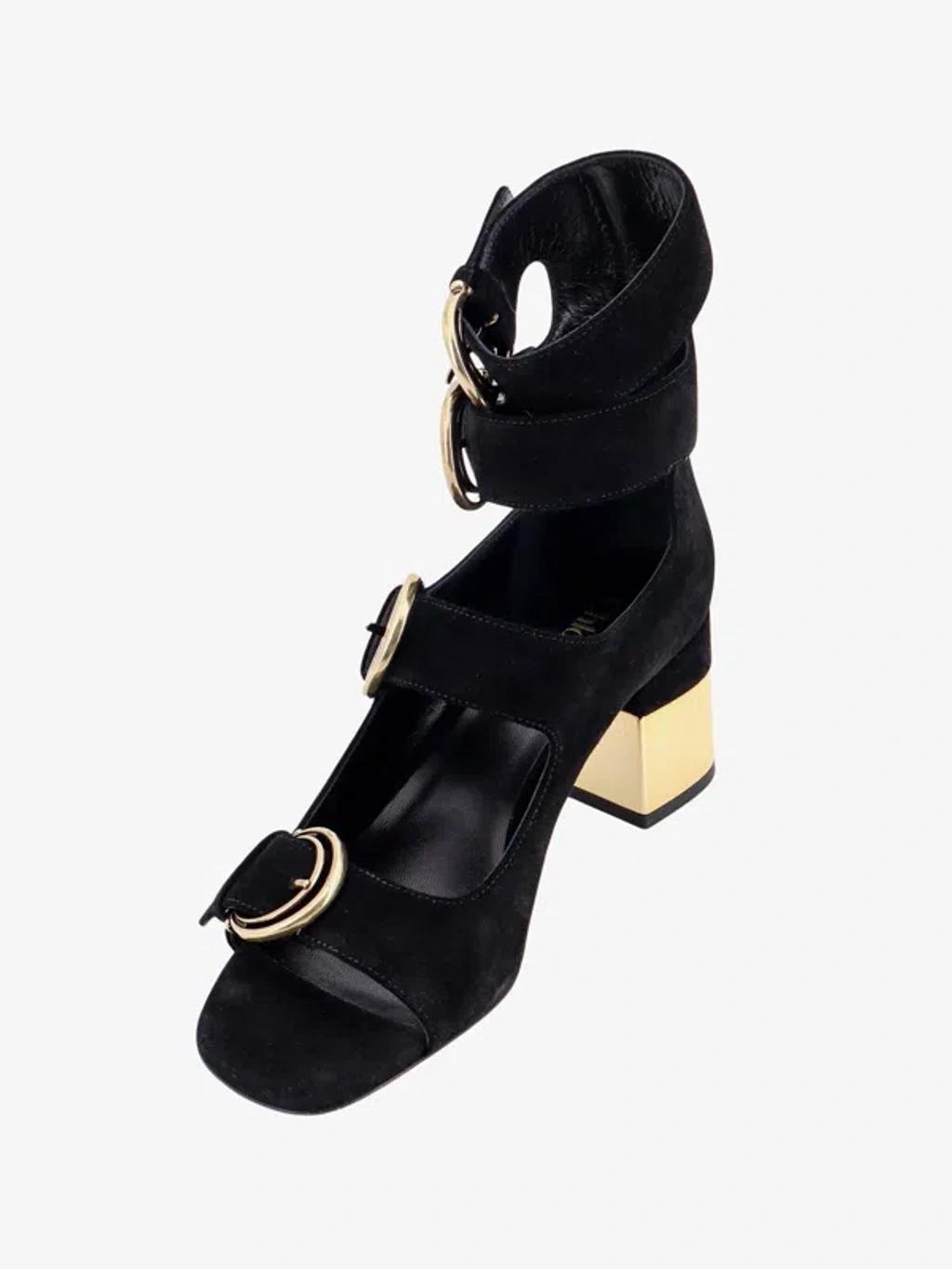 Chloe' Woman Chloe' Woman Black Sandals Product Image