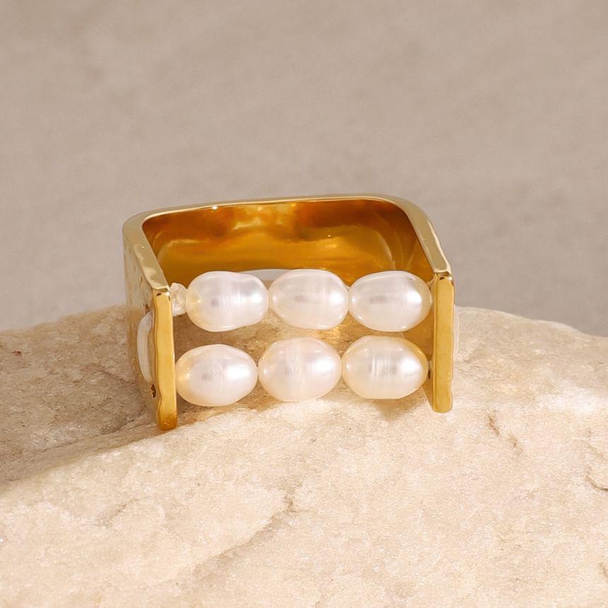 Faux Pearl Ring Product Image