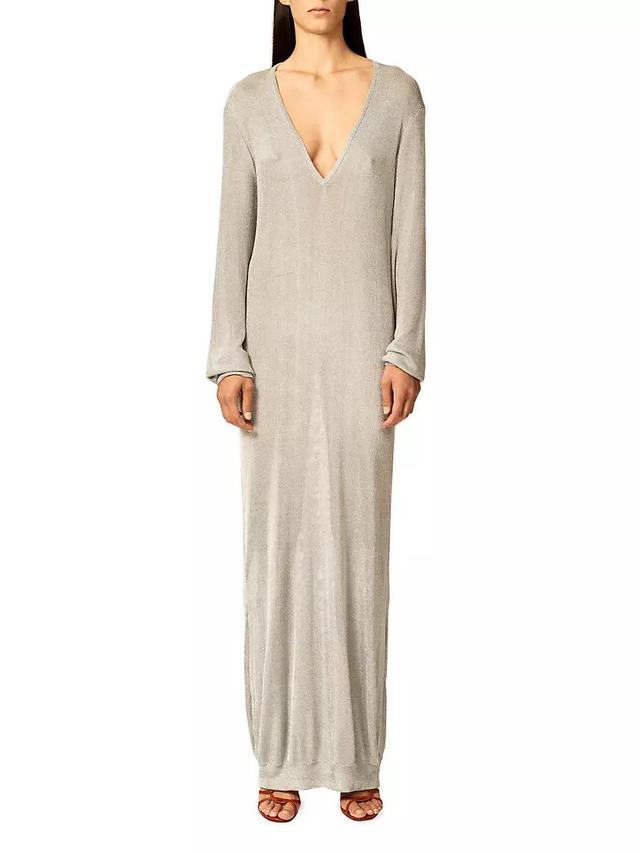 The Croft Shimmer Maxi Dress Product Image