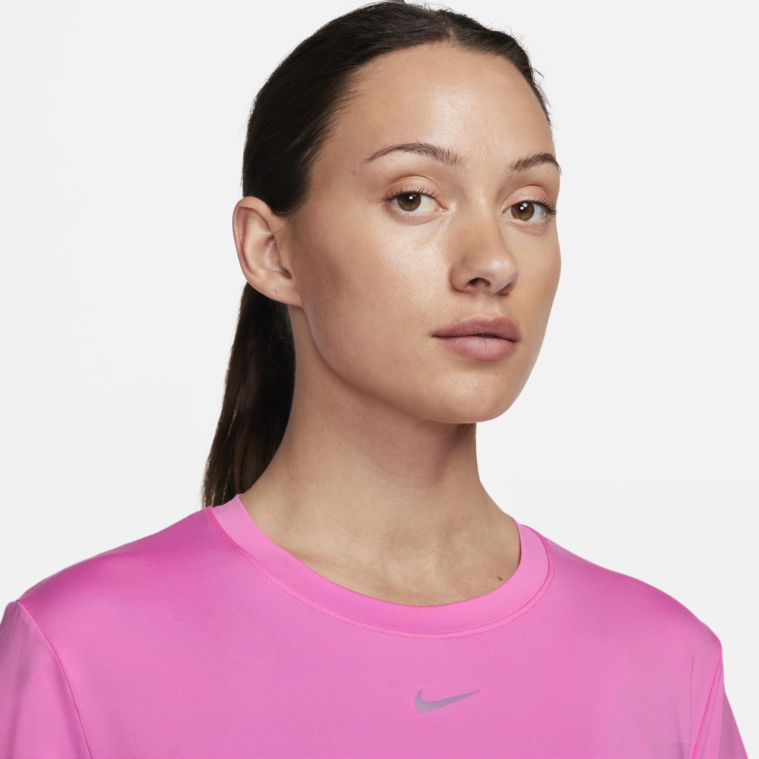 Nike Women's One Classic Dri-FIT Short-Sleeve Cropped Top Product Image