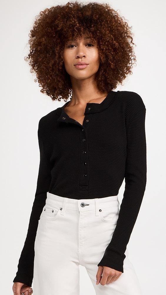 ASKK NY Snap Henley Top | Shopbop Product Image