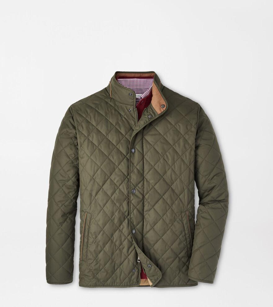 Mens Suffolk Quilted Coat Product Image