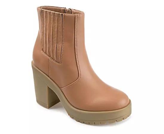 Journee Collection Womens Riplee Platform Ankle Boots Product Image