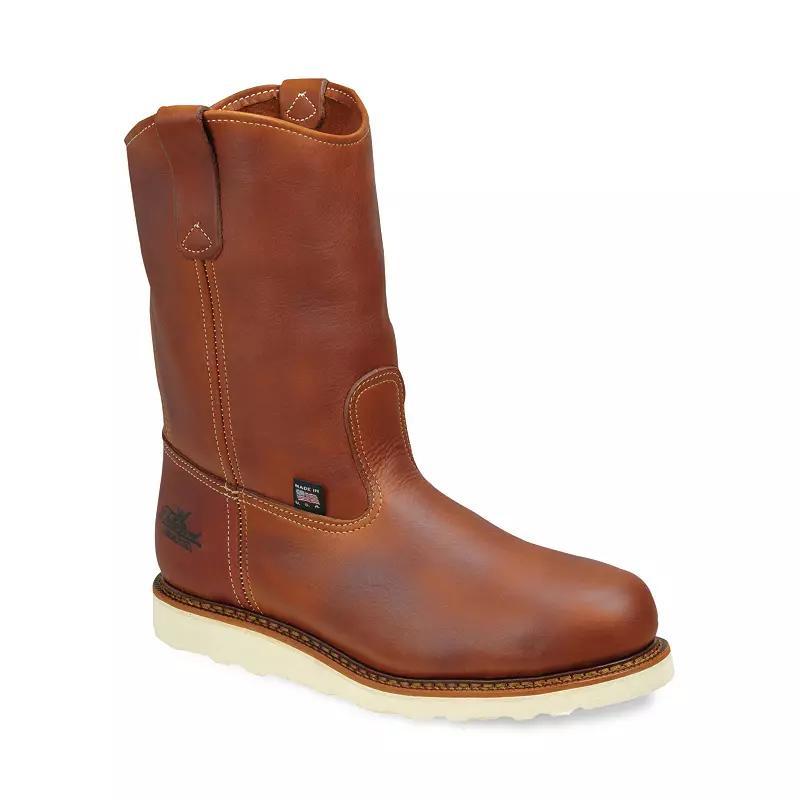 Thorogood American Heritage 11 Round Toe Wellington Safety (Tobacco) Men's Boots Product Image