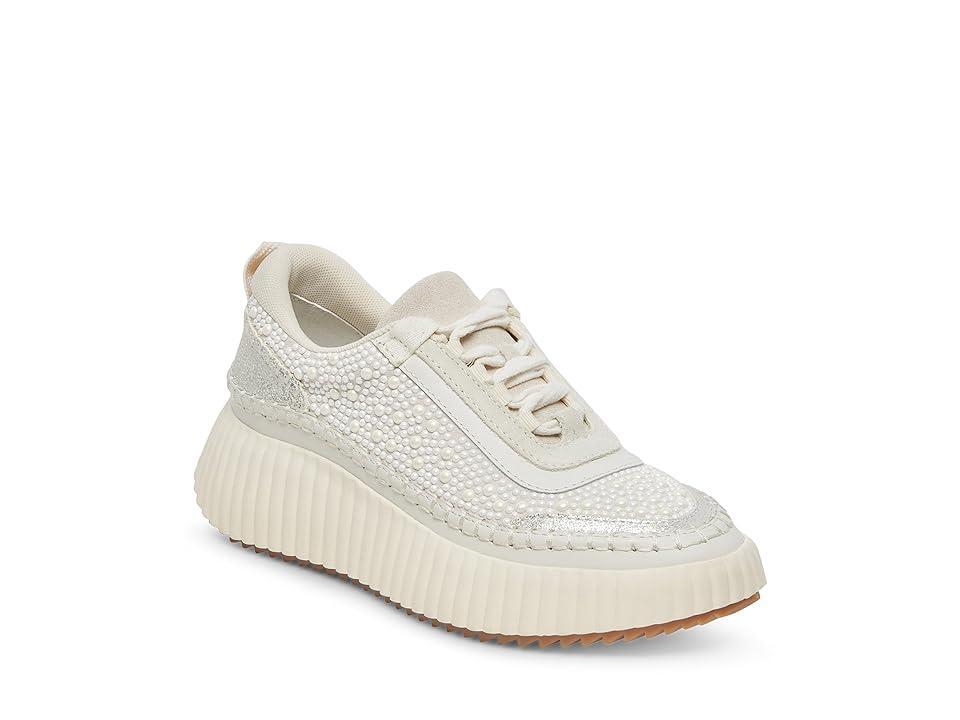 Dolce Vita Dolen Pearl Embellished Platform Sneakers Product Image