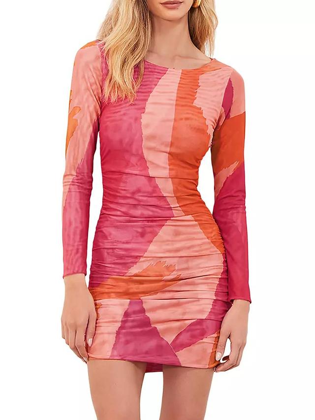 Rambla Becca Colorblocked Minidress Product Image