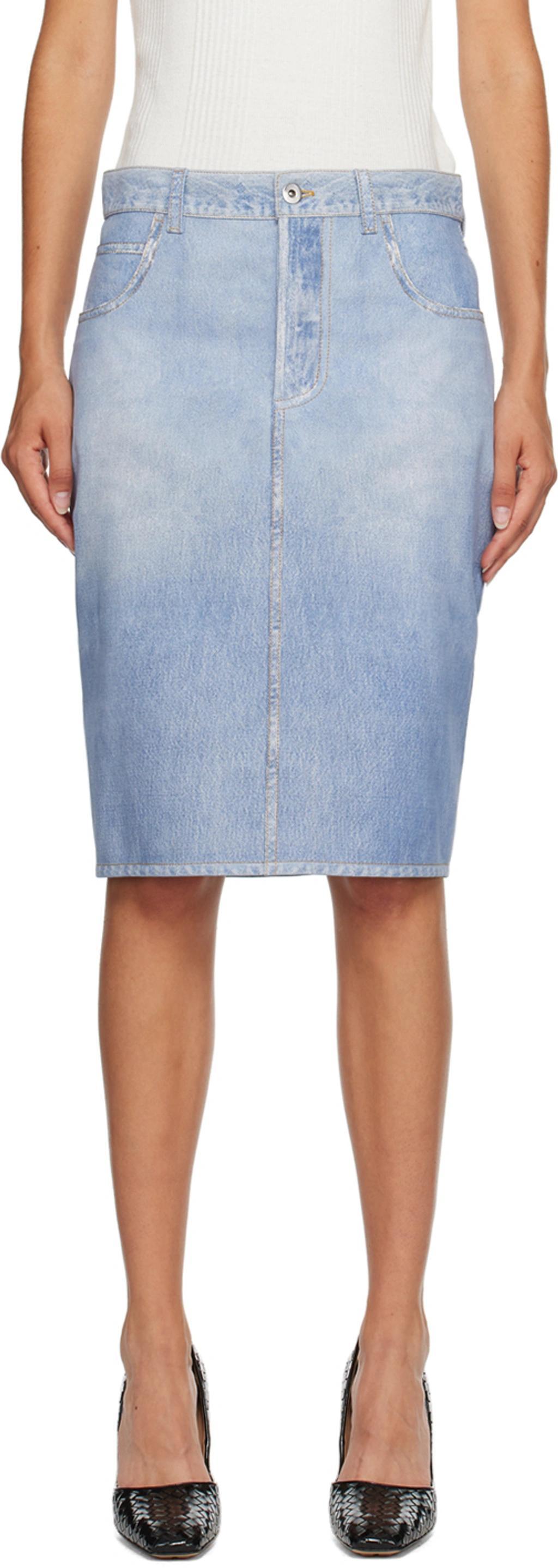 Denim Skirt In Blue product image