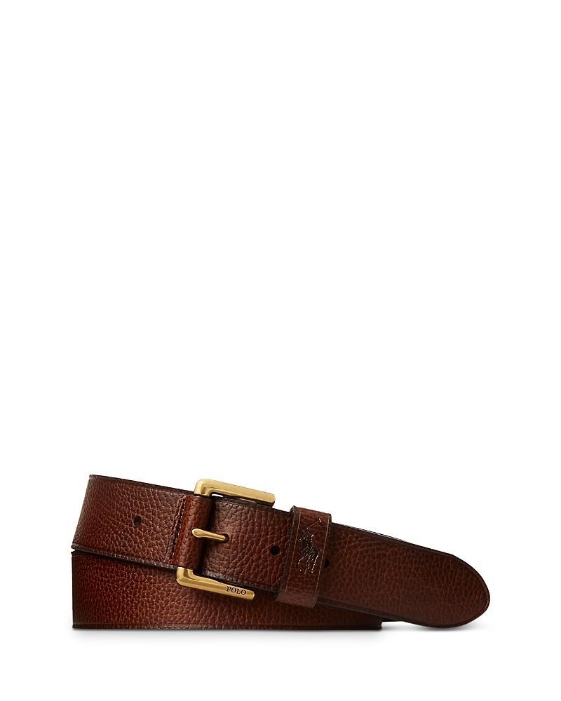 Polo Ralph Lauren Signature Pony Leather Belt Product Image