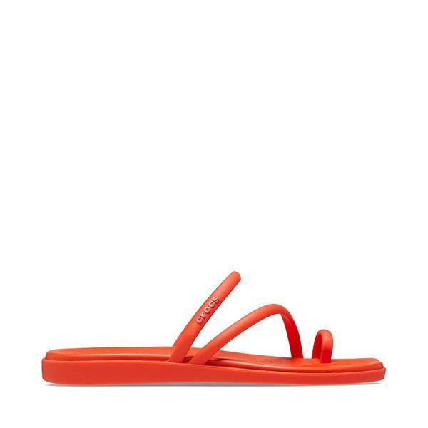 Womens Crocs Miami Toe Loop Sandal - Lava Product Image