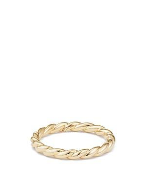 Womens Flex Band Ring in 18K Yellow Gold Product Image