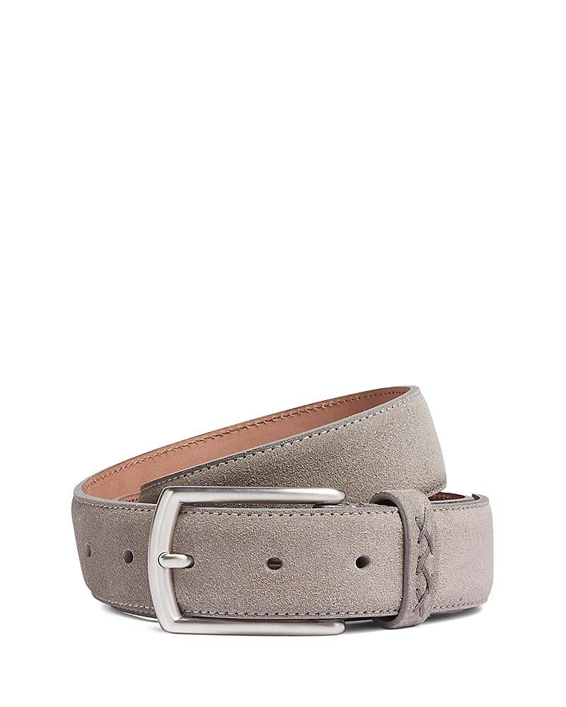 Mens Triple Stitch Leather Belt Product Image