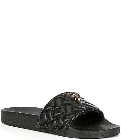 Kurt Geiger London Meena Quilted Eagle Head Sandals Product Image