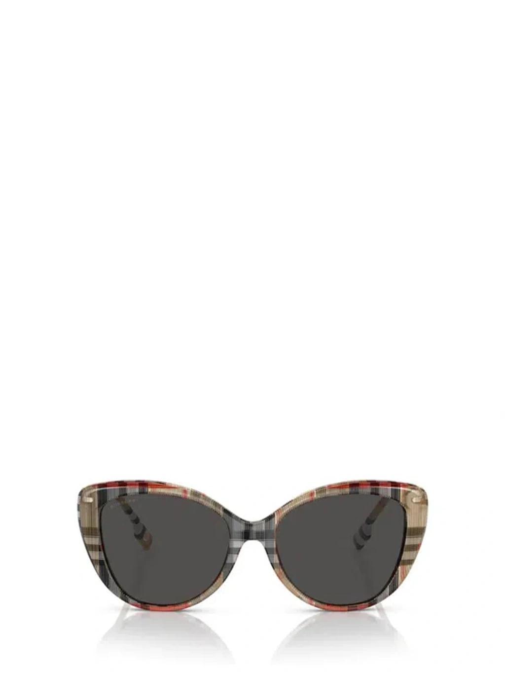 BURBERRY Woman Sunglasses Be4407 In Dark Grey Product Image