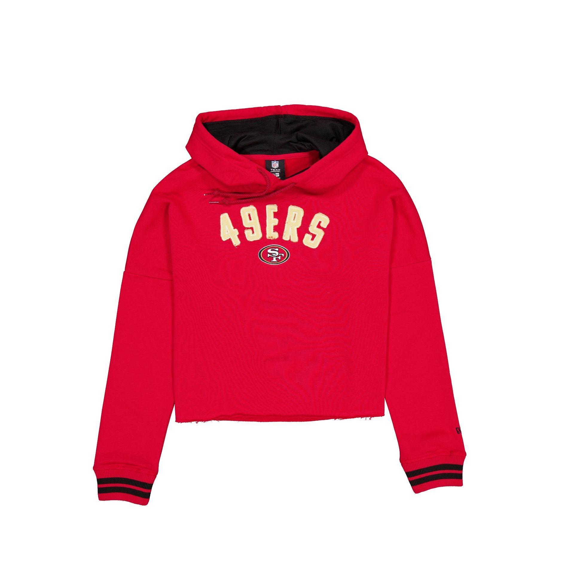 San Francisco 49ers Sport Night Red Women's Hoodie Female Product Image