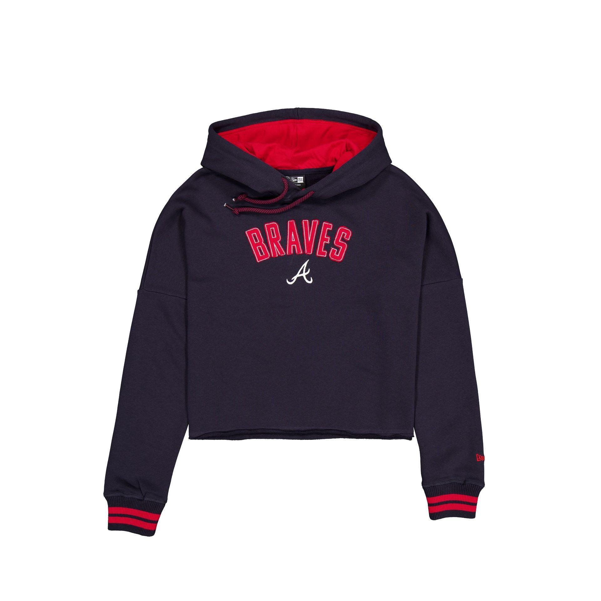 Atlanta Braves Sport Night Navy Women's Hoodie Female Product Image