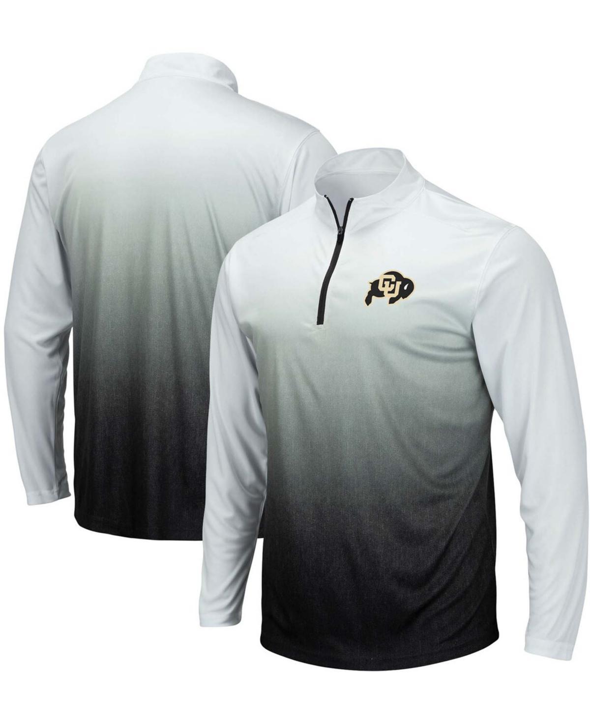 Mens Gray Colorado Buffaloes Magic Team Logo Quarter-Zip Jacket Product Image