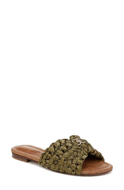 Sam Edelman Bridget Slide Sandal Moss Ribbon Product Image