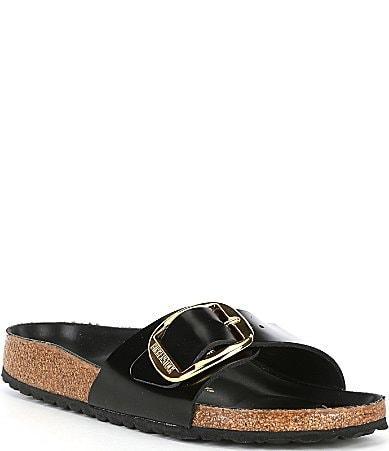 Birkenstock Womens Madrid High Shine Big Buckle Sandals Product Image