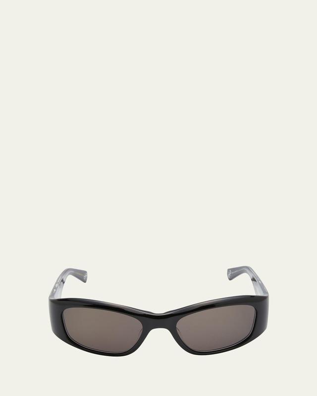 Mens Aloha Rectangle Acetate Sunglasses Product Image