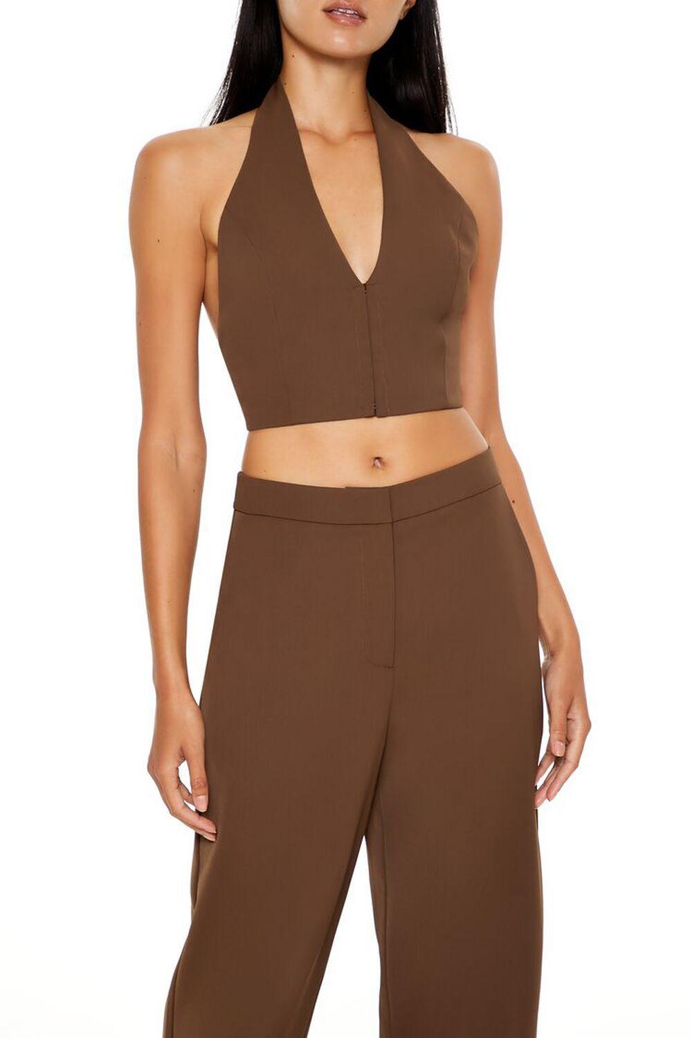 Halter Crop Top & Pants Set | Forever 21 Product Image