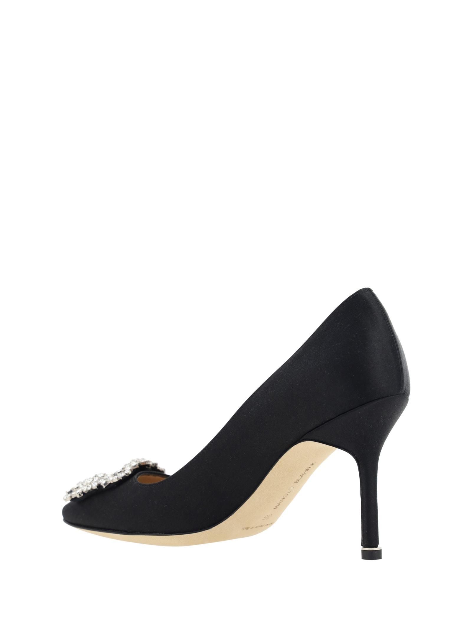 MANOLO BLAHNIK Hangisi Pumps In Black Product Image