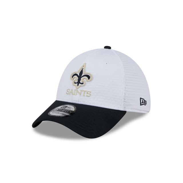 New Orleans Saints 2024 Training 39THIRTY Stretch Fit Hat Male Product Image