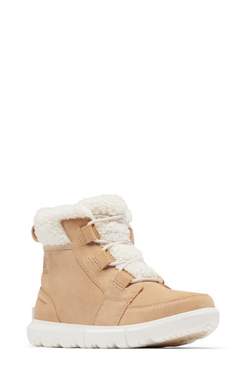 SOREL Explorer Next Carnival Waterproof (Quarry/Sea Salt) Women's Boots Product Image