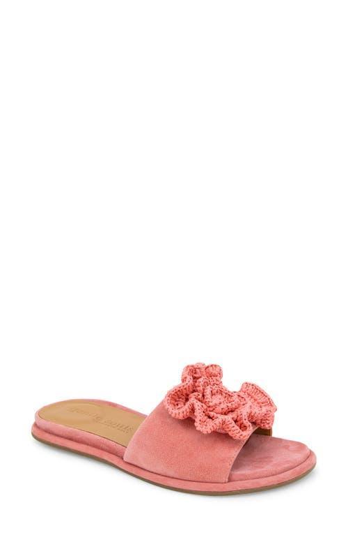 Gentle Souls Womens Lucy Slip-On Sandals - Poppy Suede- Plastic Product Image